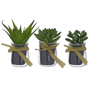 3885475.0220_3 ИСКУССТВЕННЫЙ ЦВЕТОК В КАШПО, КОМПЛЕКТ 3 ШТ. TO4ROOMS