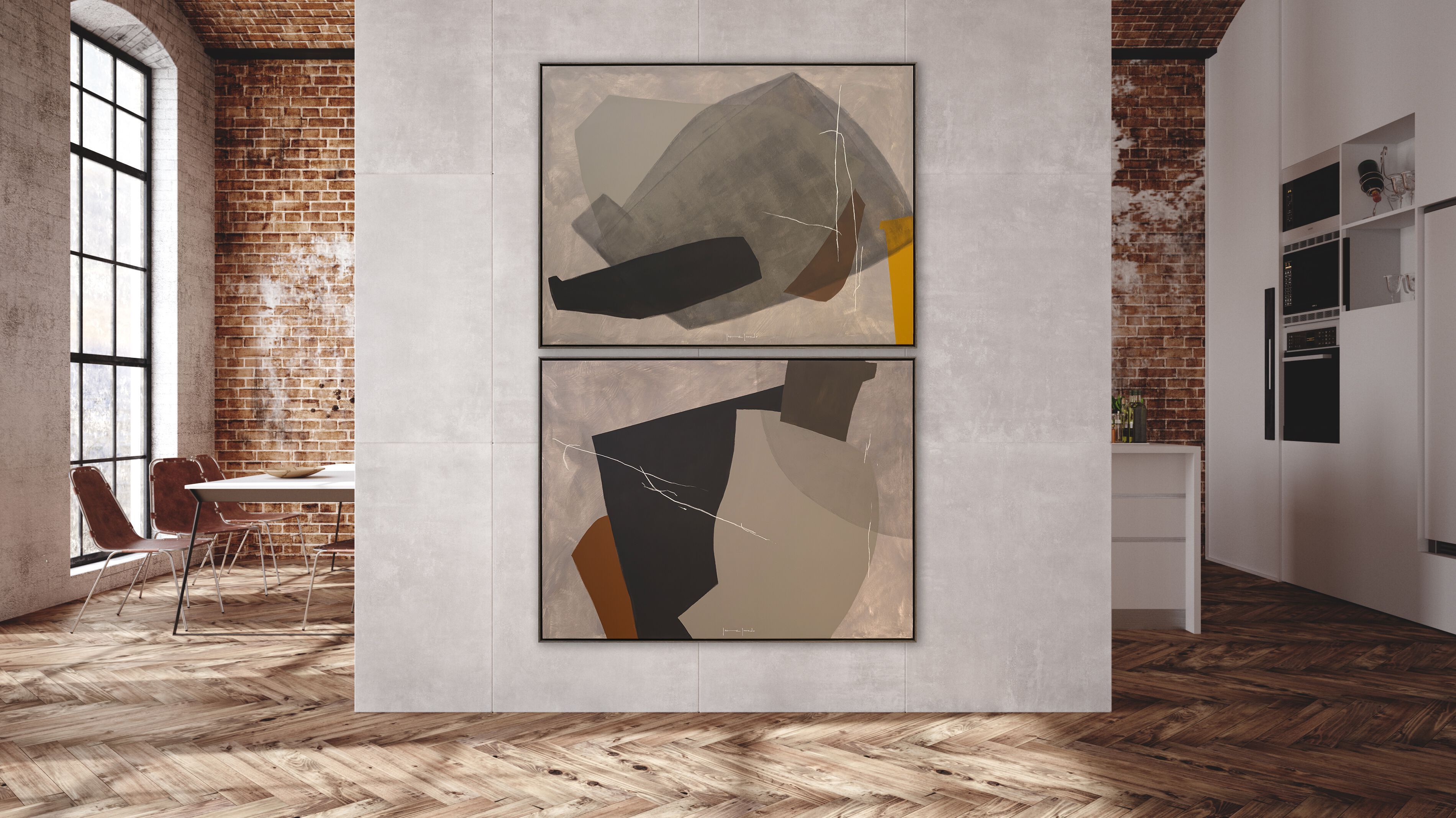 Холст рамки NOVOCUADRO ART COMPANY Хайме Хурадо ARCH-00064999 - Вид №2