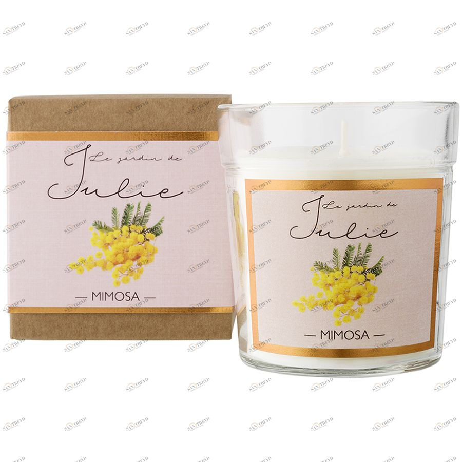 Свеча ароматическая «Мимоза» Le jardin de Julie Ambientair VV008MMLJ