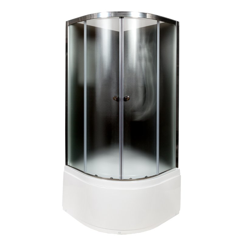 ЕМ1511 L LED с гм. Душевая кабина DETO Серия EM B90 BLACK - Вид №2