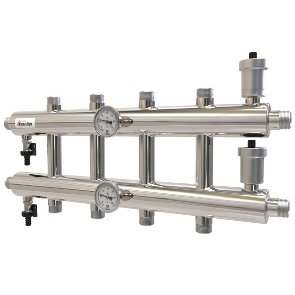 Купить Распределительный коллектор GK 60 кВт, 5 контуров Прокситерм GK255 - Вид №1