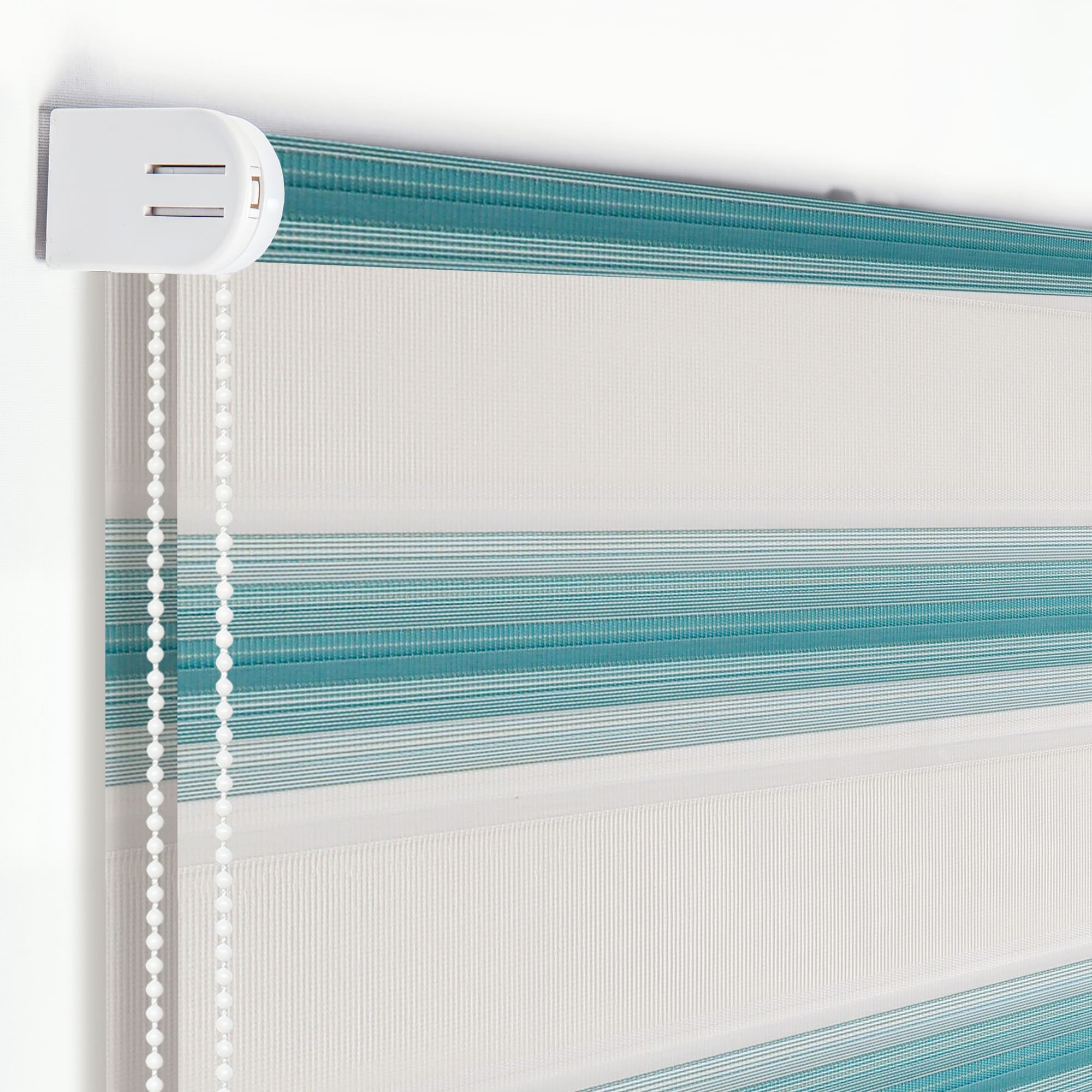 83503189 Штора рулонная день-ночь Miamoza Palermo 100x160 см зелёная Santreyd  - Вид №1