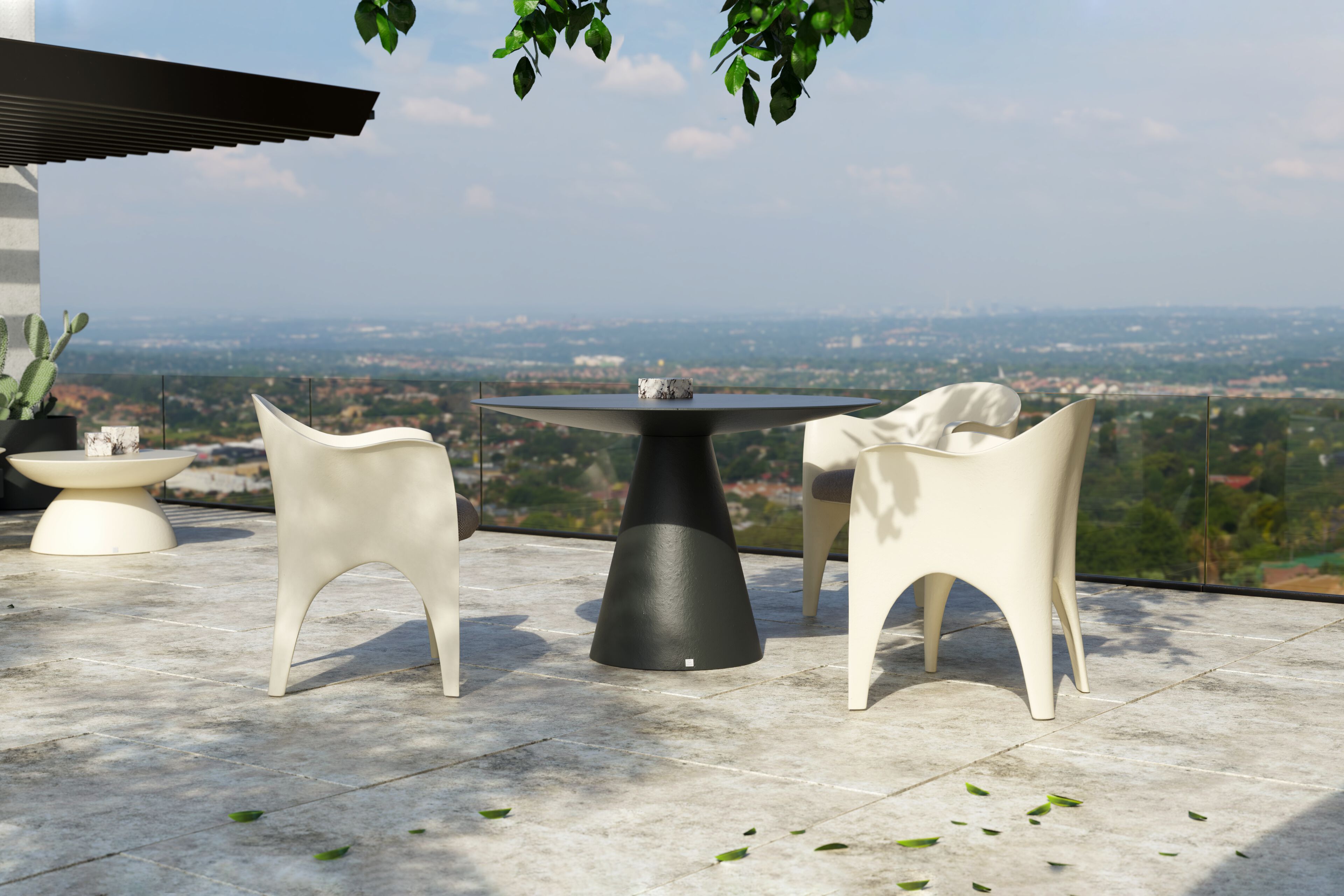 Садовый стул со встроенной подушкой GANSK океан ARCH-00147492 - Вид №11