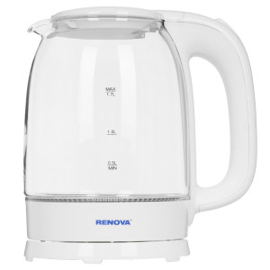 9207211 Электрочайник Renova KT17G-03W белый