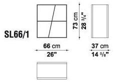 B&B Italia Открытый двусторонний книжный шкаф из Corian® Shelf sun-id-1481264 - Вид №6