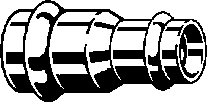 Viega Редукционная муфта Profipress G 2615.2 (660239) 660 239 - Вид №1