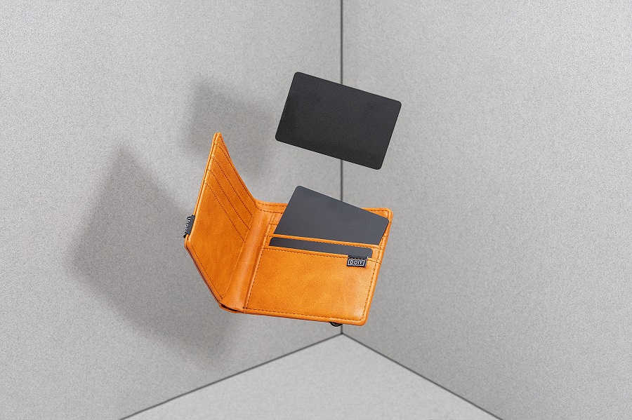 DYHONWABR Бумажник honom, коричневый Doiy  - Вид №2