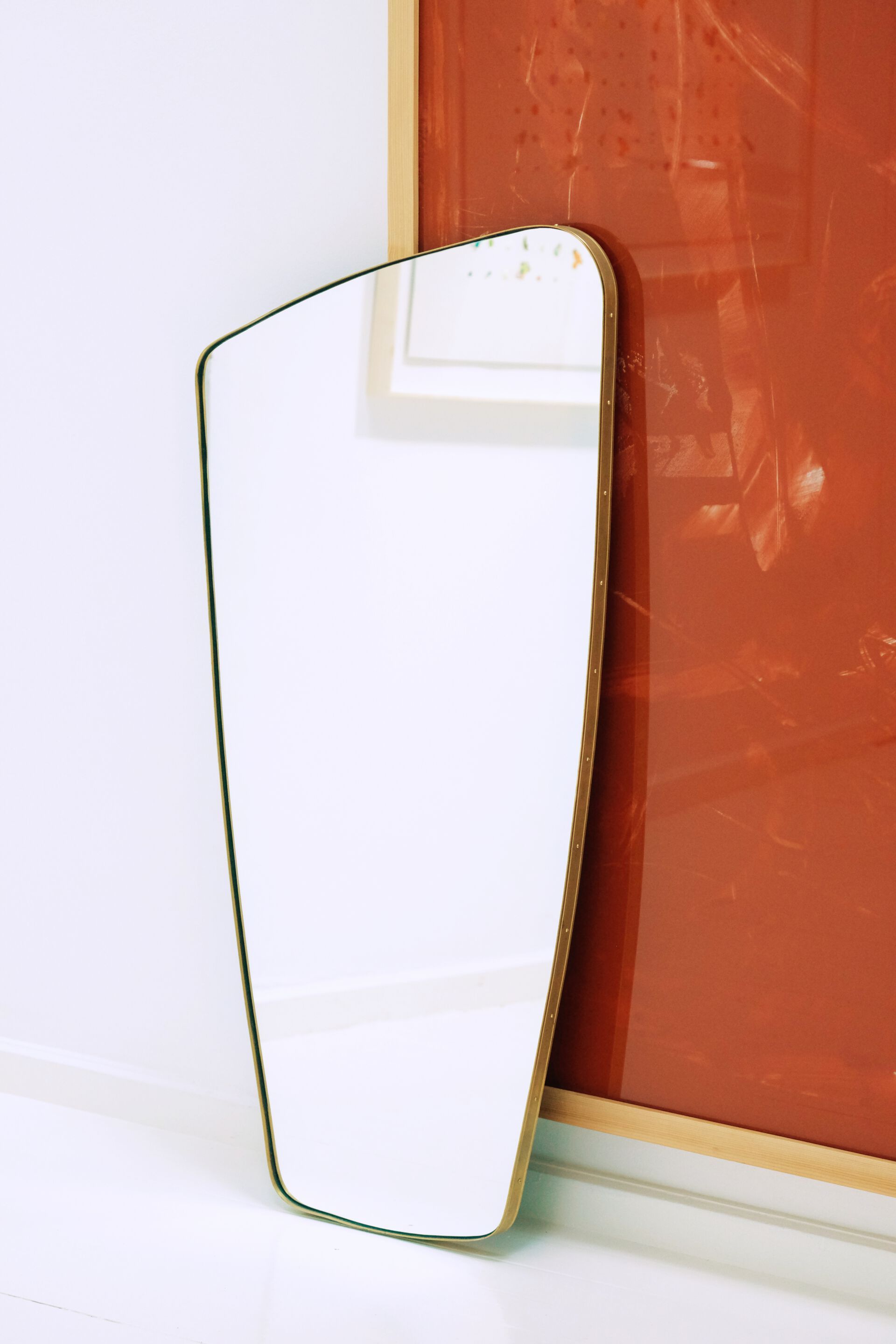 Зеркало с латунной рамкой Jover+Valls SWING 3 ARCH-00122468 - Вид №1