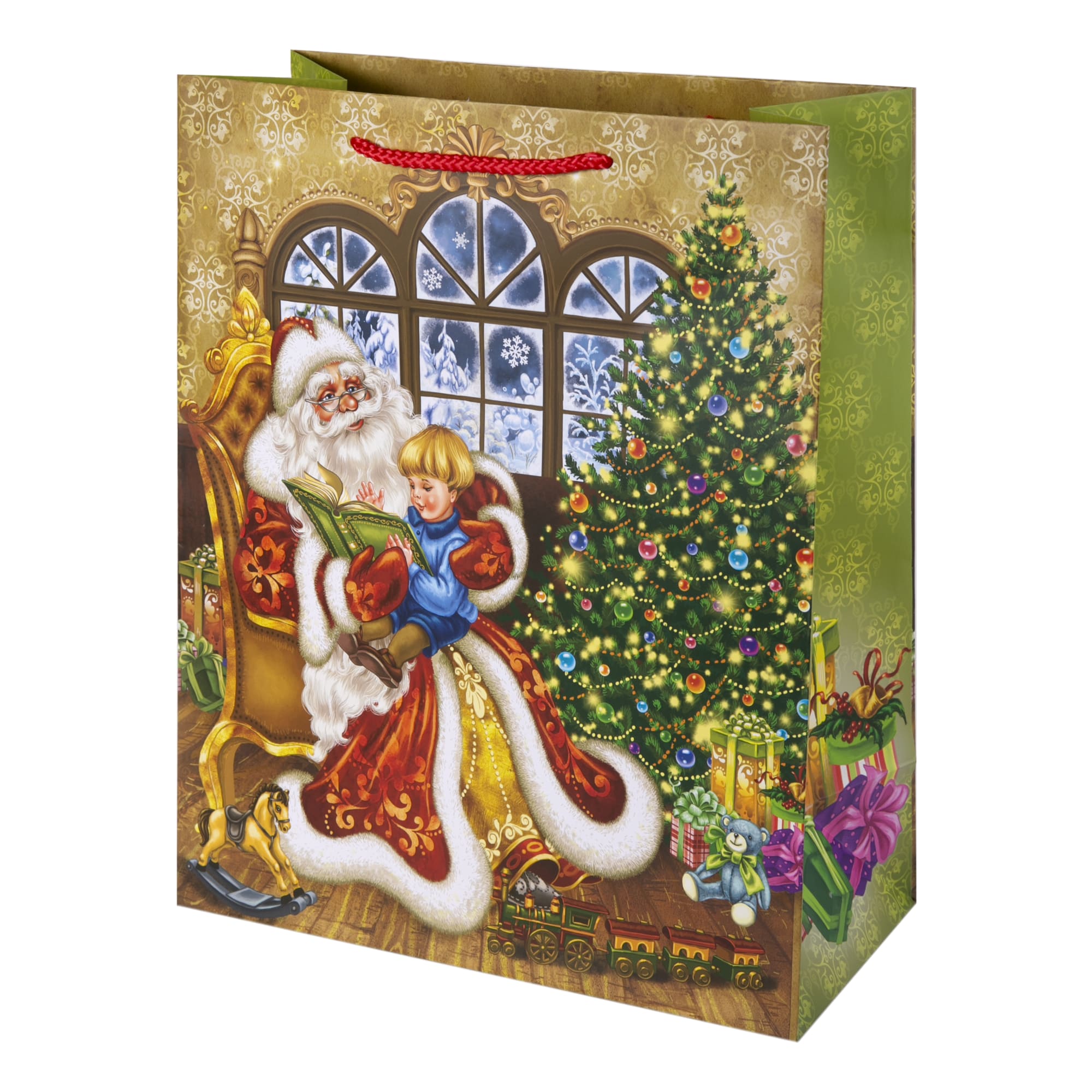 82304856 Пакет подарочный «Сочельник» 26x32 см Santreyd 