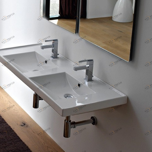 3003 Подвесная раковина настенная овальная Scarabeo Ceramiche 