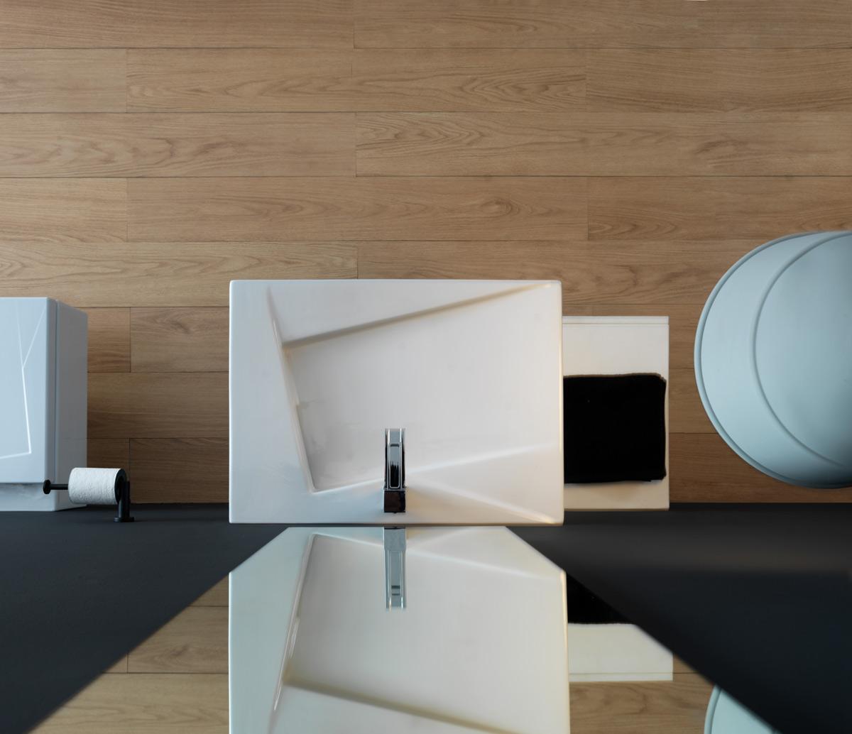 LAOZ6516 Подвесная раковина настенная GSG CERAMIC - Вид №1