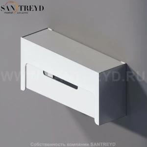 Agape MACH Коробка для салфеток хромированный сатин AMAC0662SP