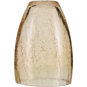 Плафон Стакан E14, цвет прозрачный/коричневый