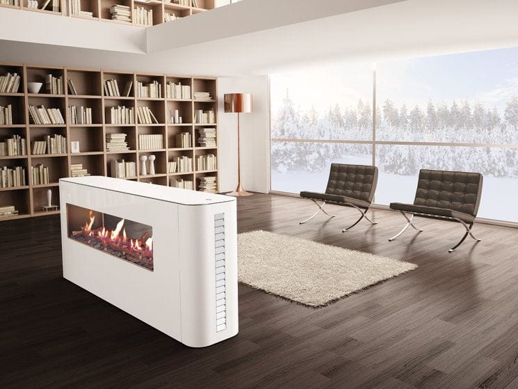 Мобильный газовый камин с принудительной тягой ITALKERO MILANO ARCH-00103655