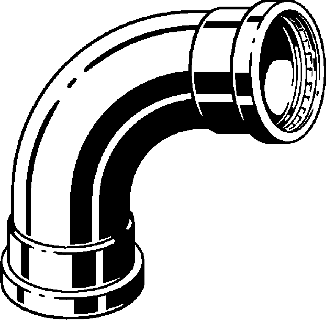 Viega Отвод 90° Sanpress Inox XL 2316XL (482602) 482 602 - Вид №1