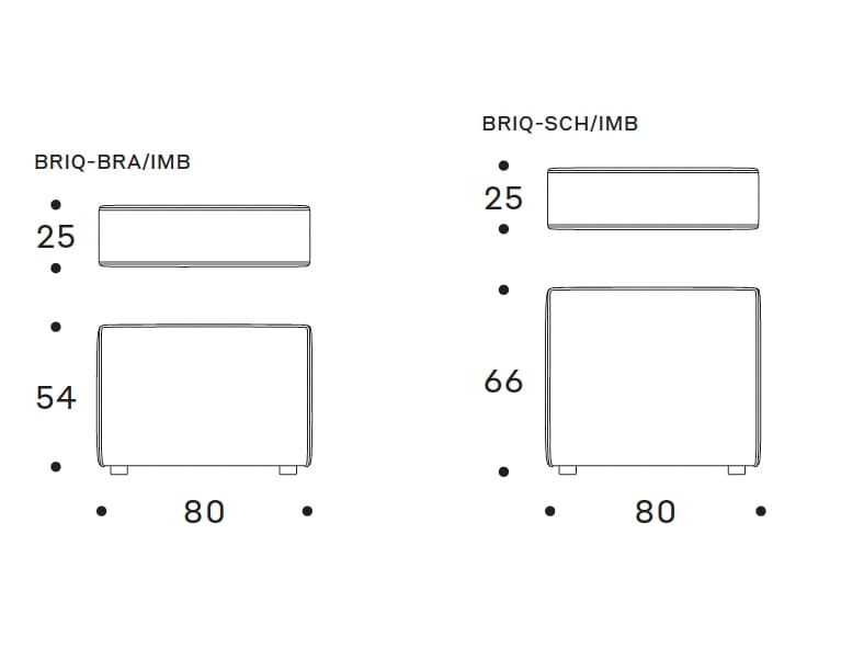 Тканевый модульный садовый диван Nodo Italia Brique ARCH-00031516 - Вид №13