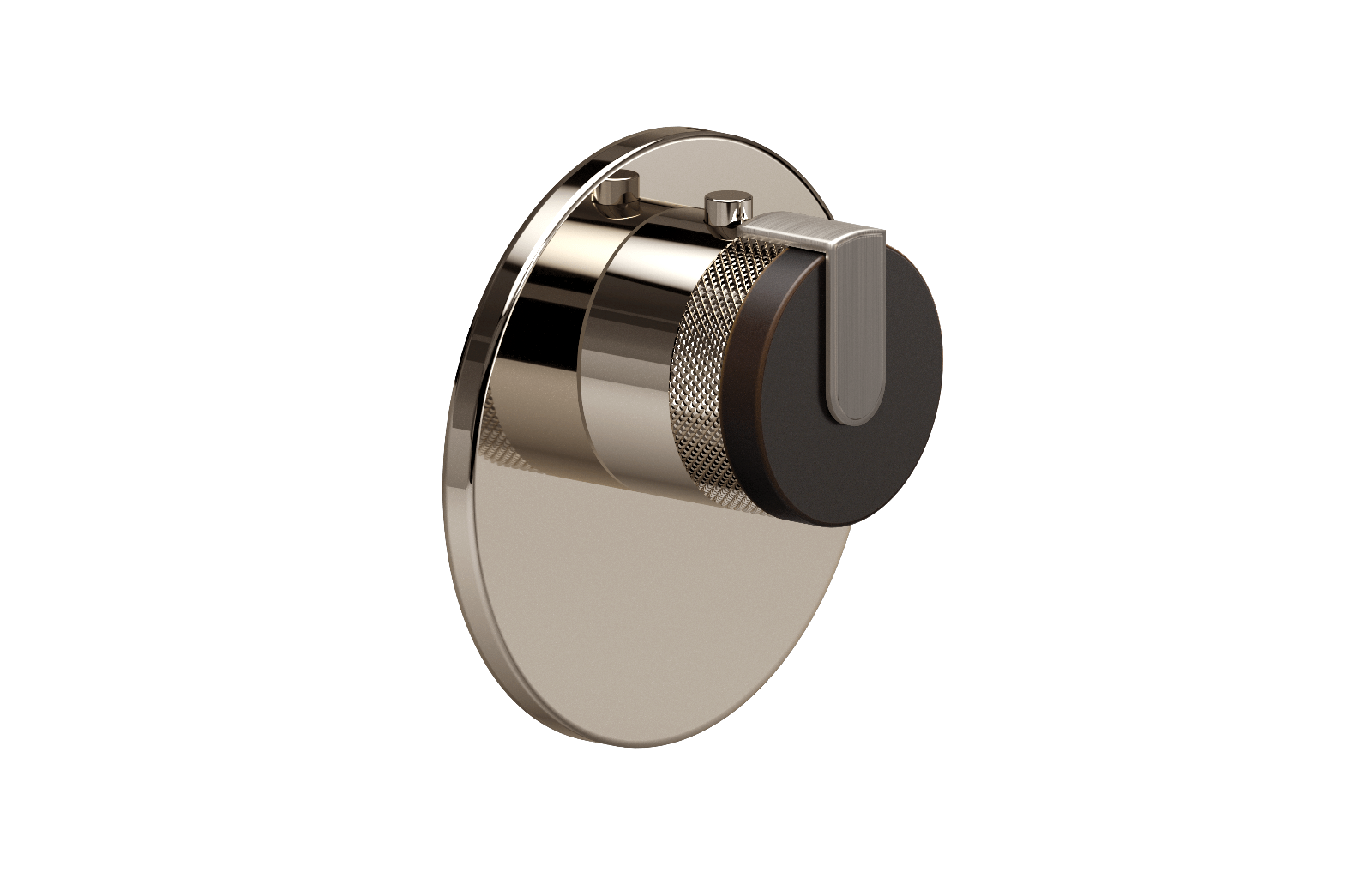 E-8027-R1OBE-L1BNi-PN-T Термостатический переключатель 3/4-Внешняя часть GRAFF MOD+