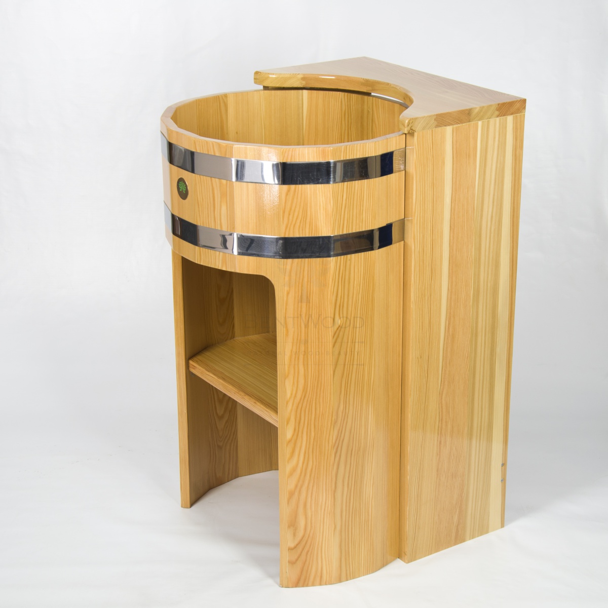 154 Умывальник - стойка прямая (лиственница натуральная) Alyarus  - Вид №3