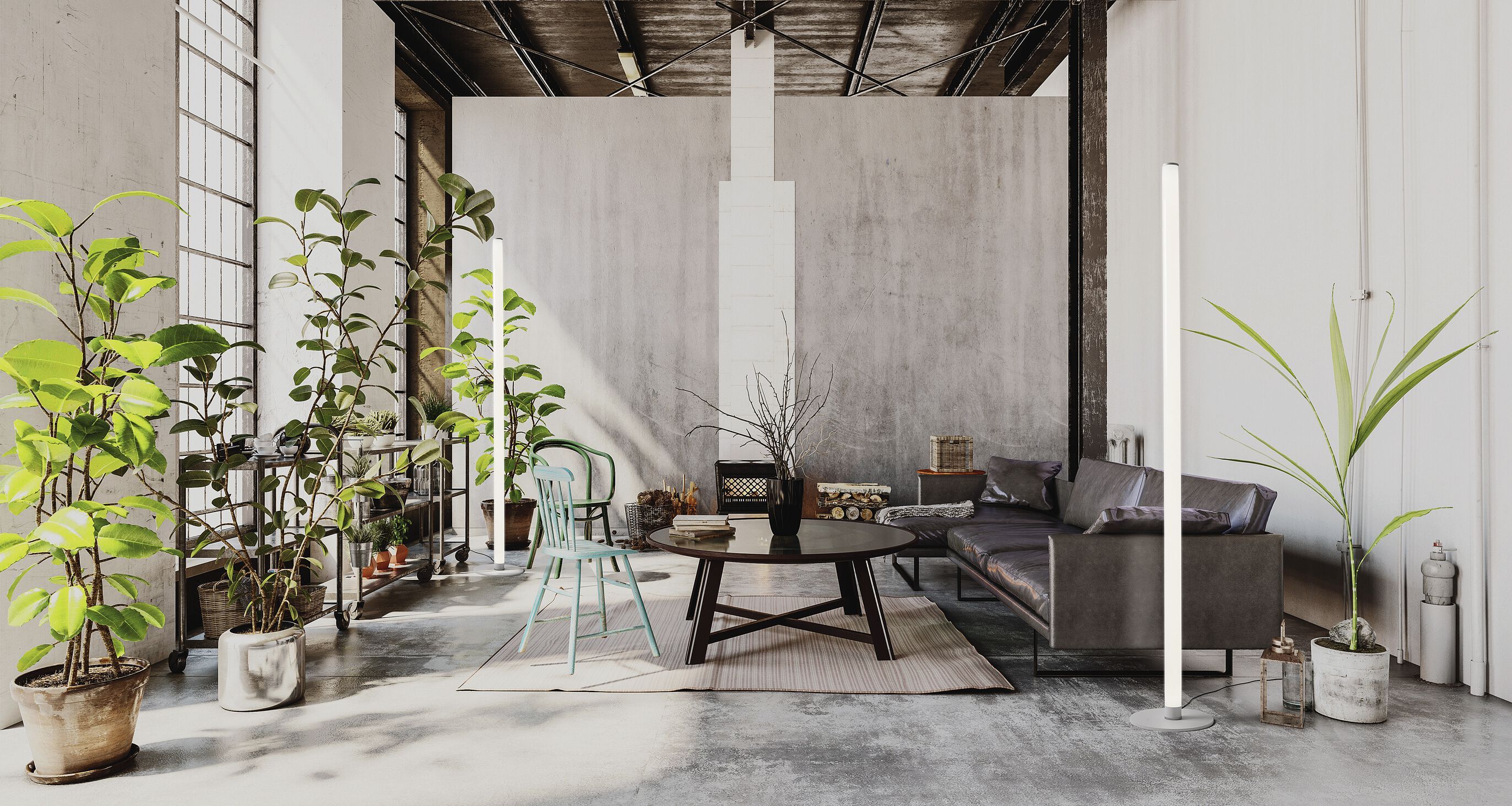 Алюминиевый светодиодный торшер Tecnico Pirgos ARCH-00049146 - Вид №2