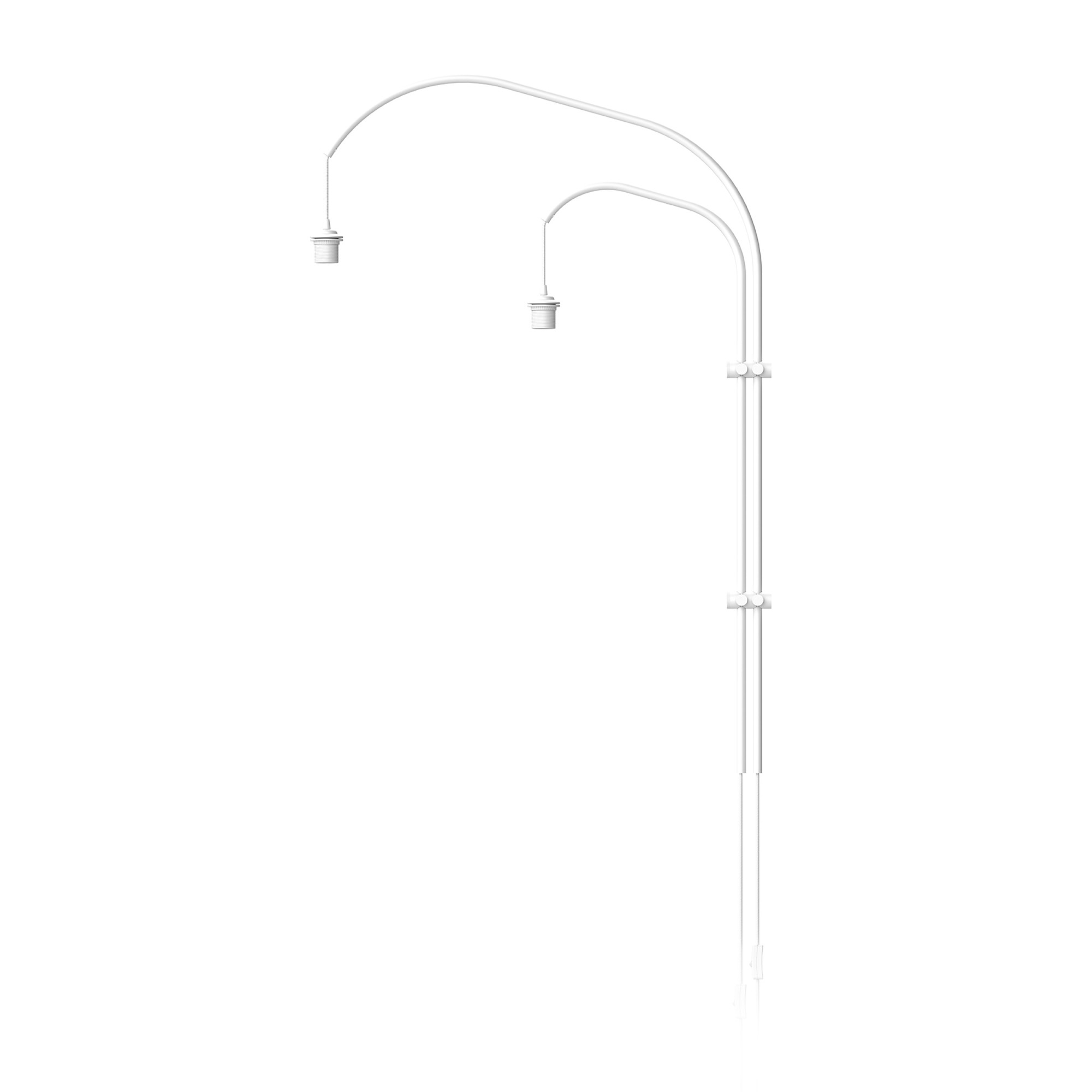 5710302041308 Основание настенное для бра Willow double white LINDDNA Аксессуары Umage Santreyd 