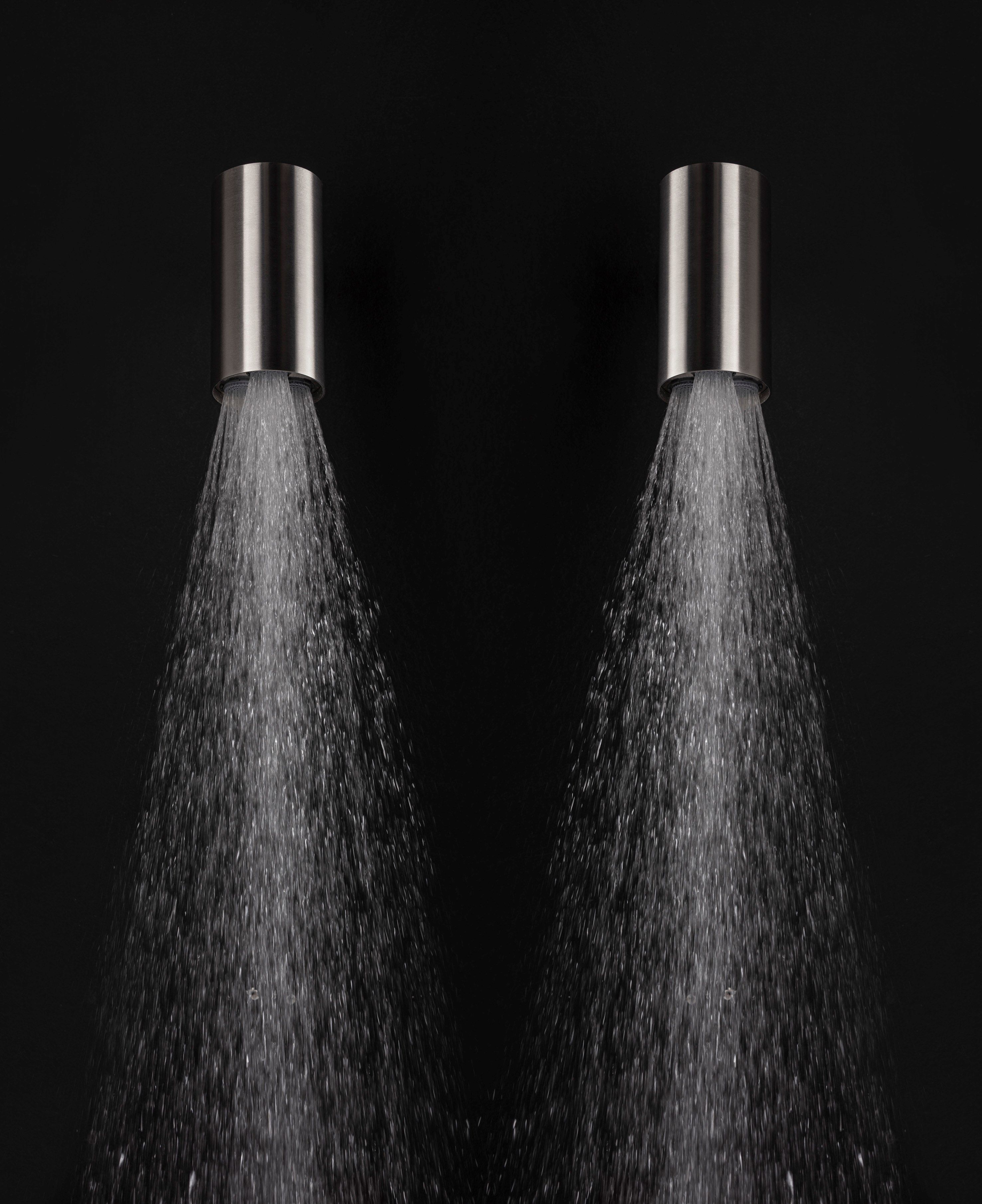 Регулируемая душевая головка из нержавеющей стали с 3 струями Zazzeri Q316 ARCH-00109897 - Вид №6