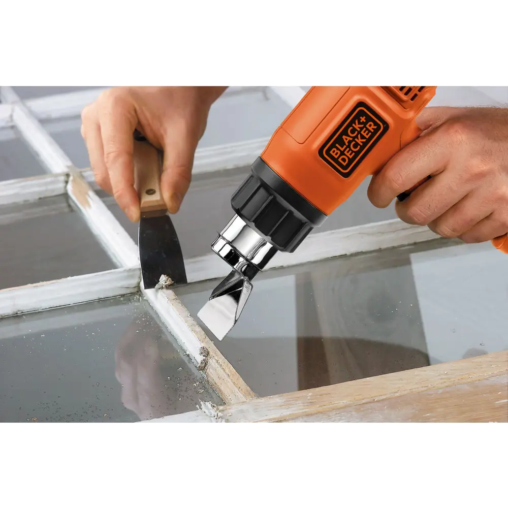 Фен технический сетевой Black&Decker KX1650, 1750 Вт BLACK + DECKER STLM-2029829 - Вид №7