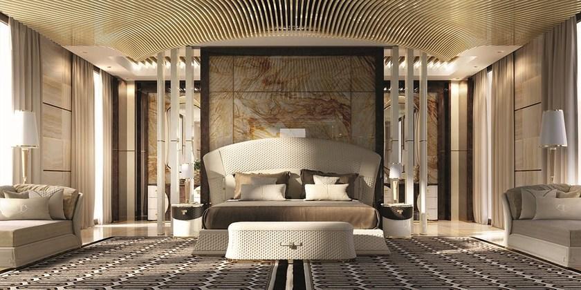 Turri Прикроватная тумба с ящиками для гостиниц Vogue sun-id-1445573 - Вид №1