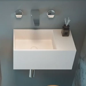 CBN2600 Подвесная раковина настенная овальная MOMA Design  белая