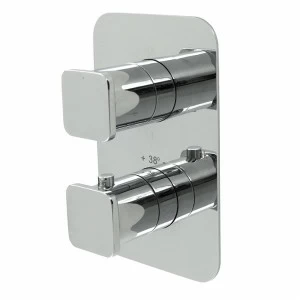 Внешний компонент термостатического смарт-бокса.  Forma oval NOKEN 100140128  CHROME