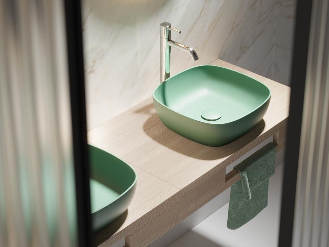 Квадратный умывальник Domus Falerii размер ARCH-00054117