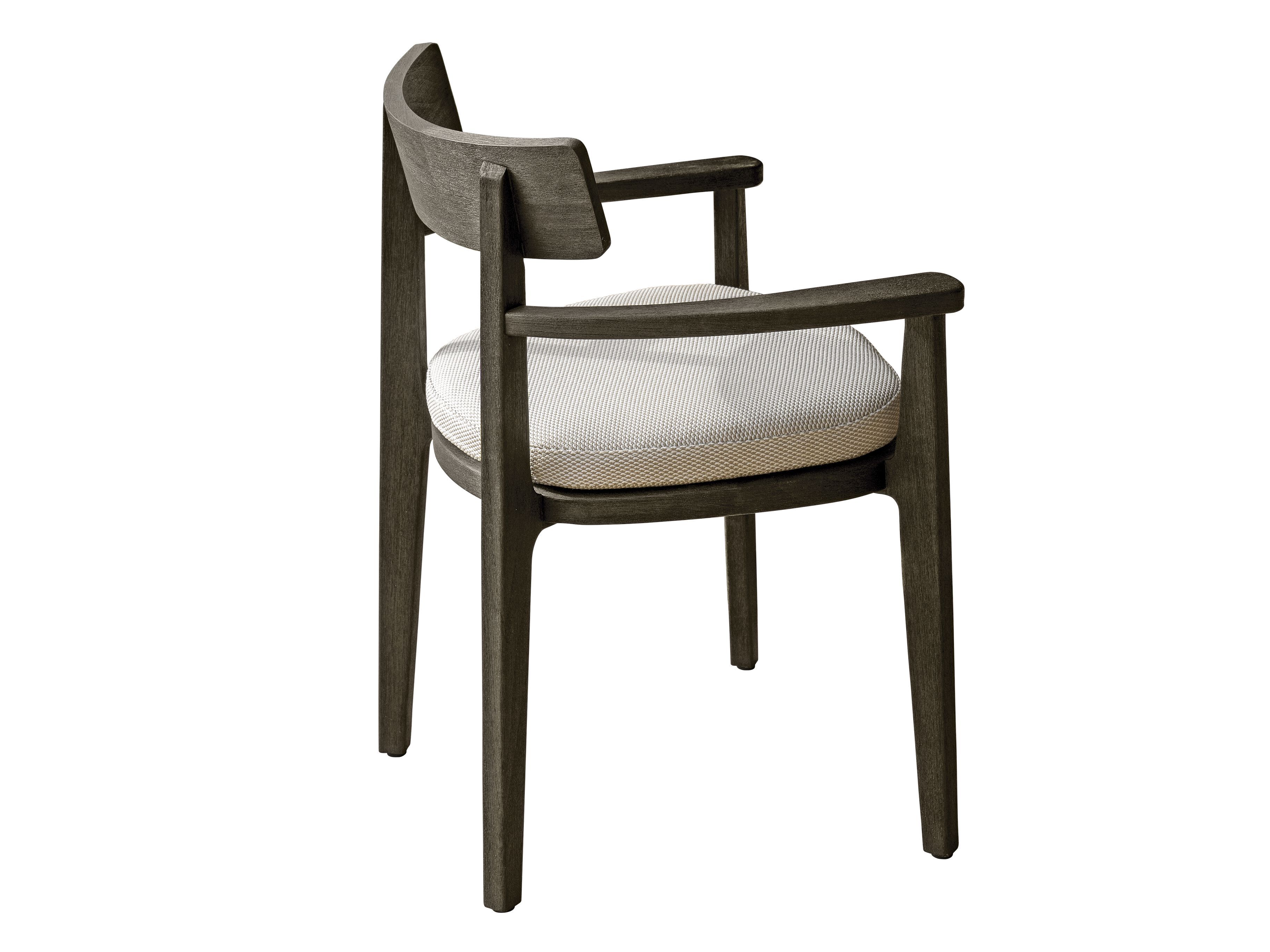 Садовое кресло из розового дерева с открытой спинкой Talenti Ever ARCH-00126499