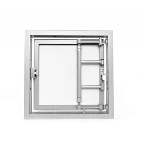 Алюминиевый люк под плитку, распашной, нажимной с регулировкой 400Х400 ВОЗРОЖДЕНИЕ sun-id-1025238 - Вид №1