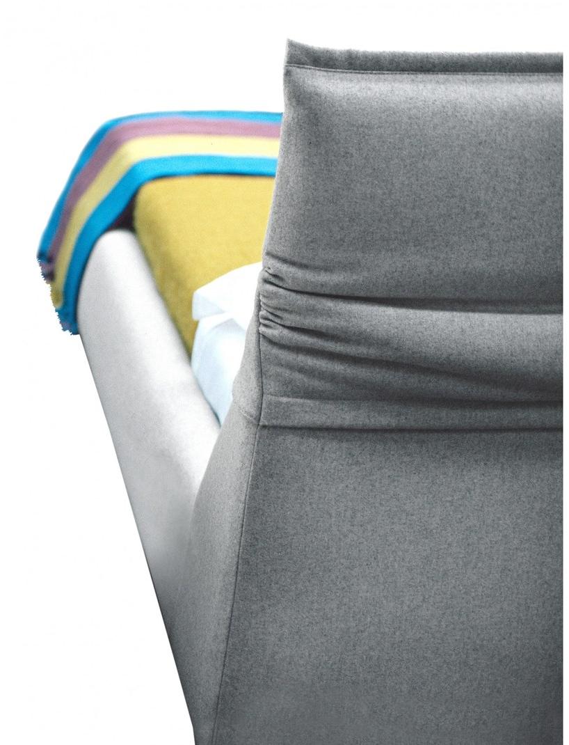 Moroso Тканевая двуспальная кровать с откидной спинкой Highlands sun-id-1373485 - Вид №3