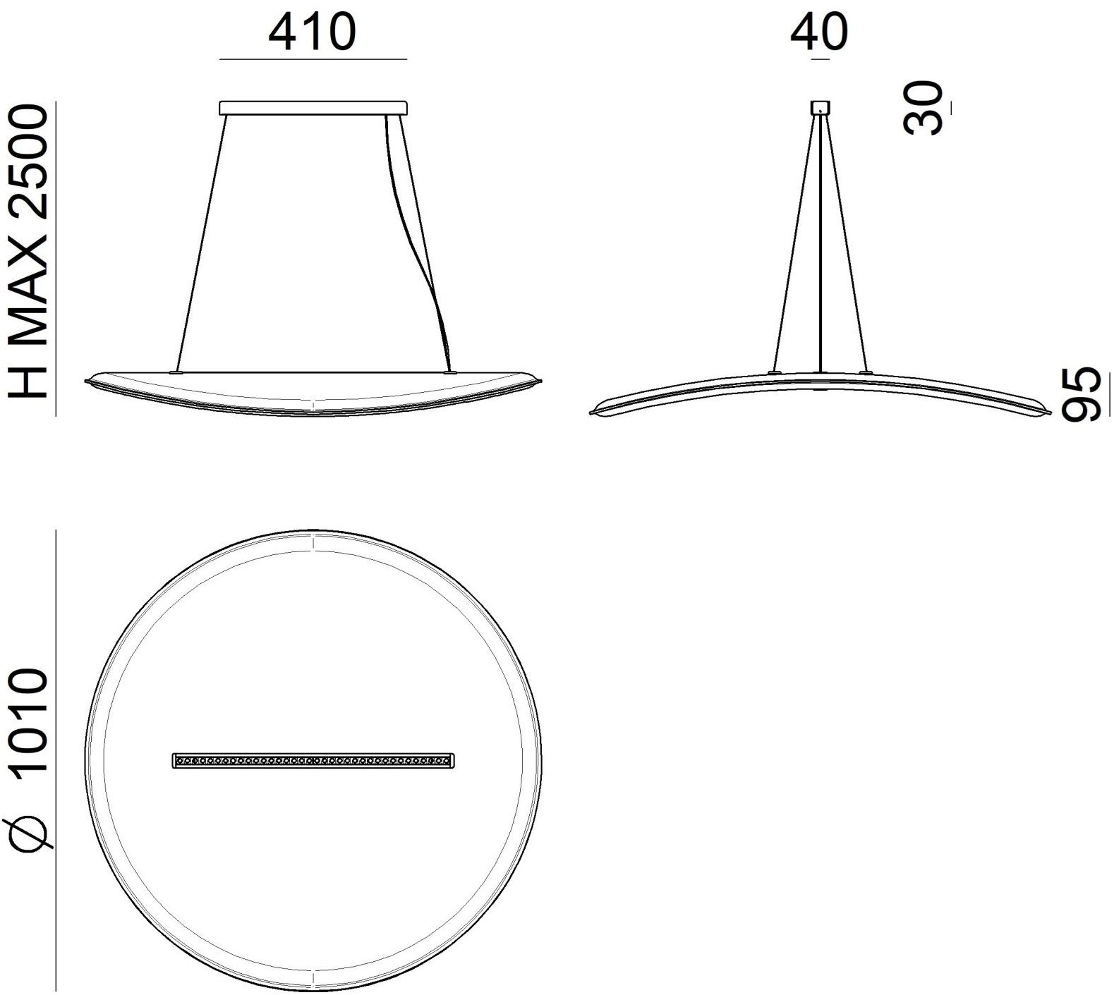 Stilnovo Светодиодный подвесной светильник из ткани sun-id-1507124 - Вид №6