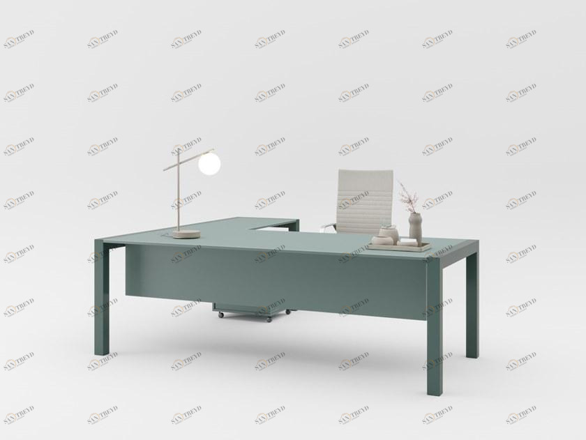 PROF Лакированный письменный стол для руководителей Extralight sun-id-1428220