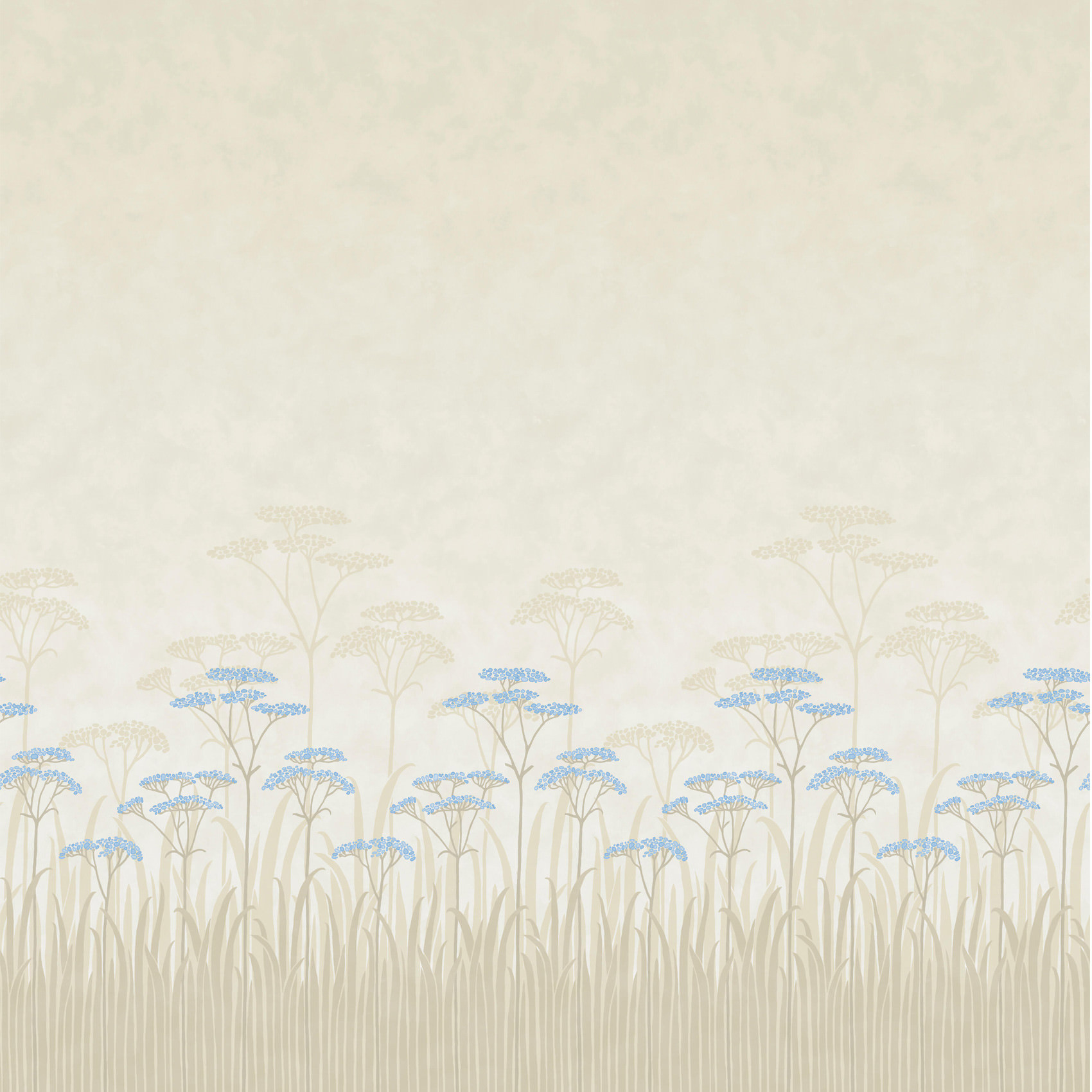 Traditional bathrooms Motivtapete Achillea Achillea - Little Greene  - Вид №2