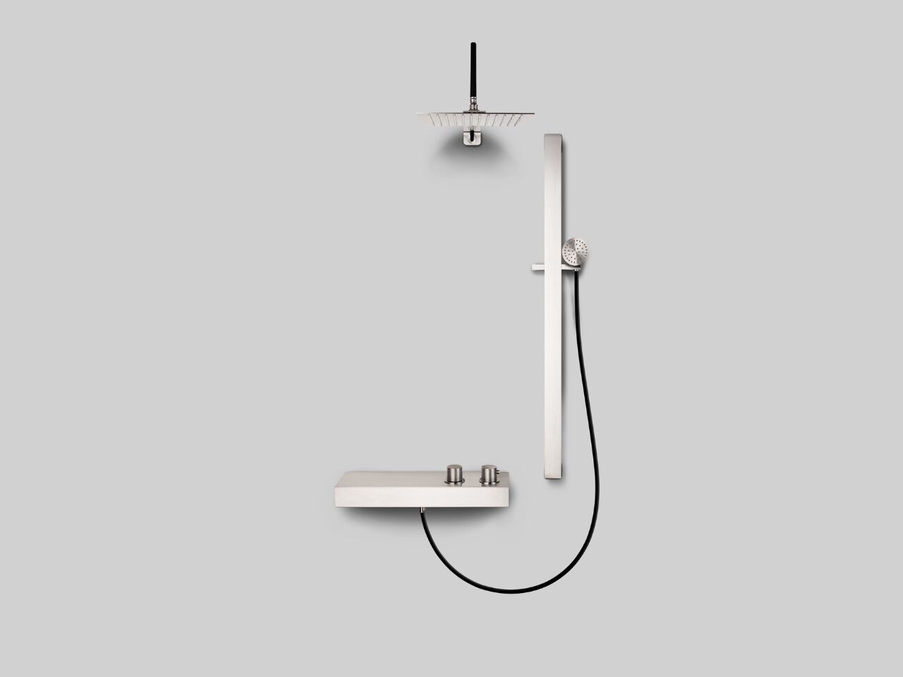 Стержень из нержавеющей стали с ручным душем Cropelli Alyssia ARCH-00026928 - Вид №20