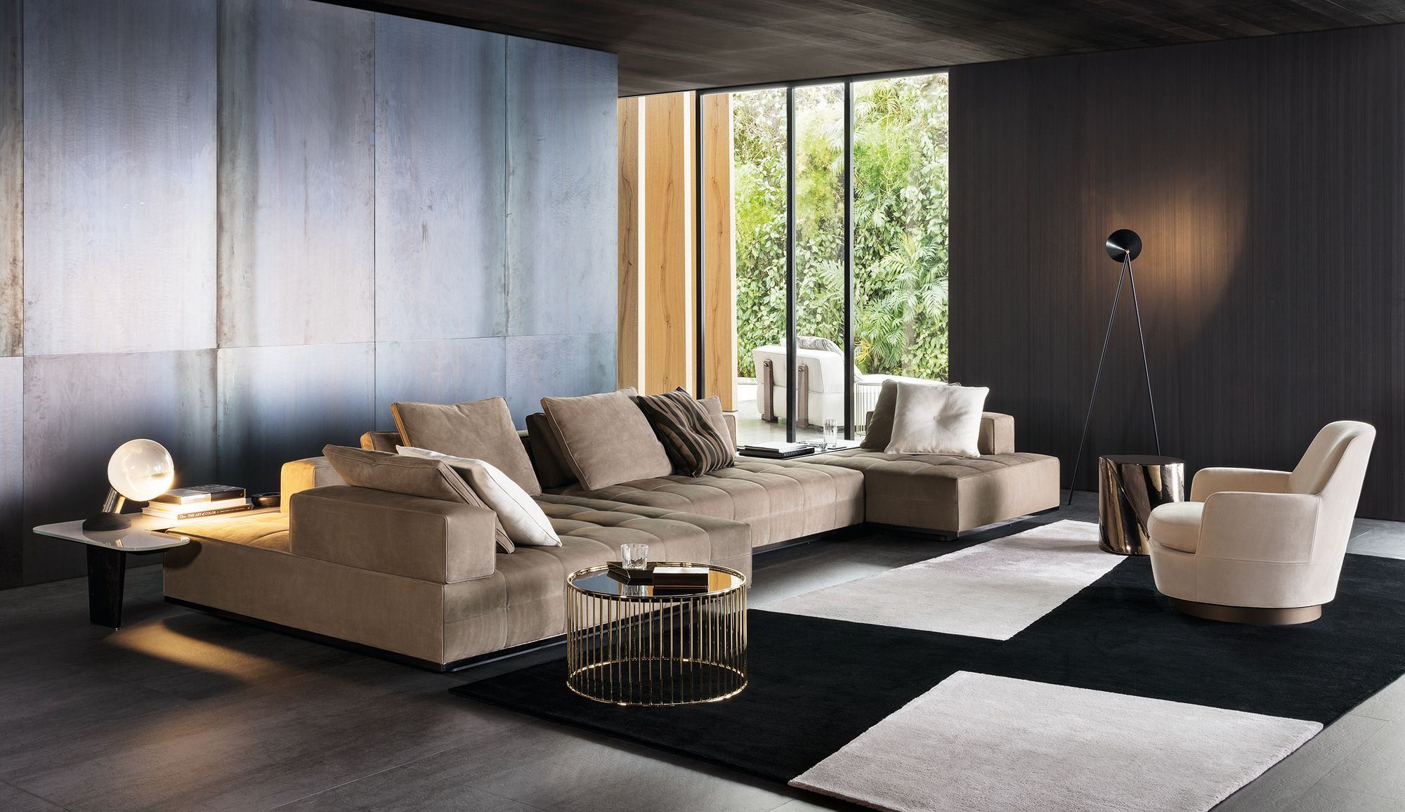 Модульный тканевый диван Minotti ARCH-00037891 - Вид №23
