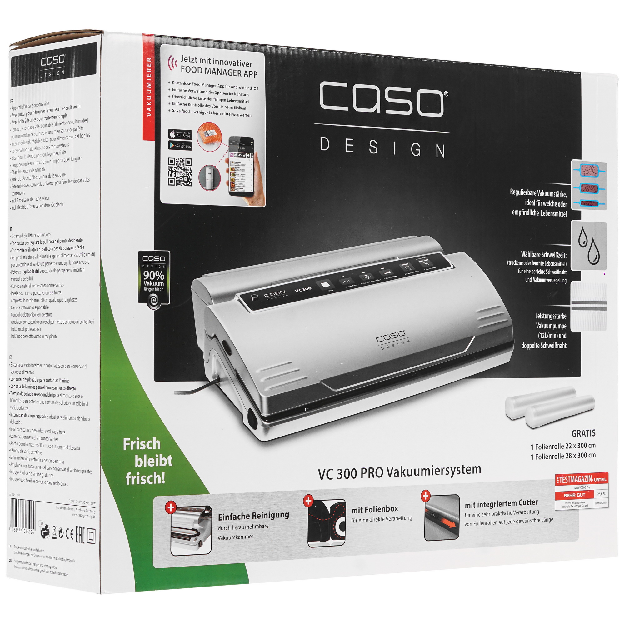 1121856 Вакуумный упаковщик CASO VC 300 STDN-0132954 - Вид №9