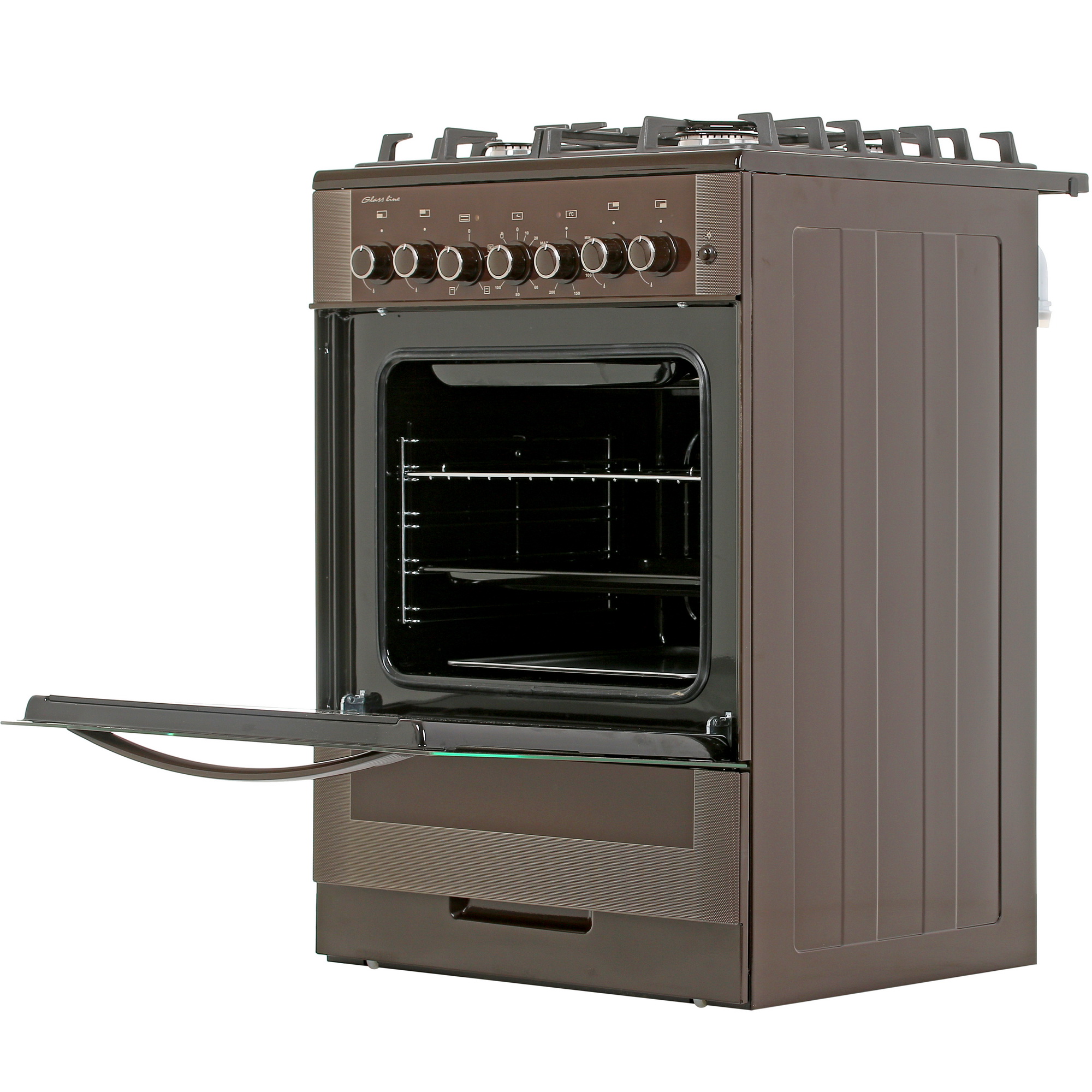 1089387 Комбинированная плита Gefest 6502-02 0045 коричневый STDN-0087764 - Вид №4