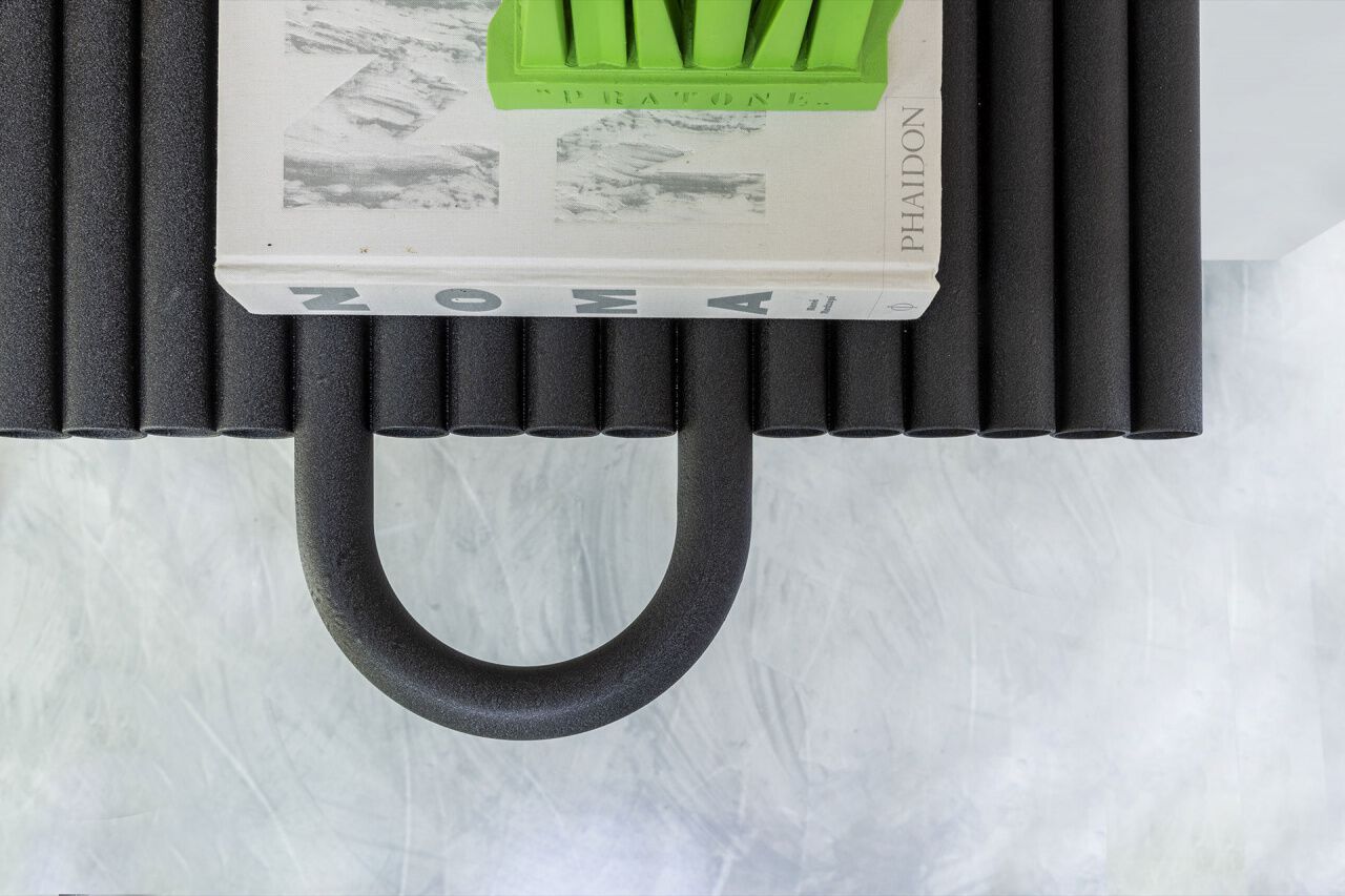 Квадратный металлический журнальный столик Mogg Pipelines ARCH-00004949 - Вид №7