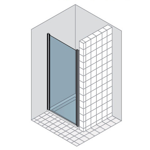 V6STL Vertica collection Распашная дверь DUKA 45002 - Вид №1
