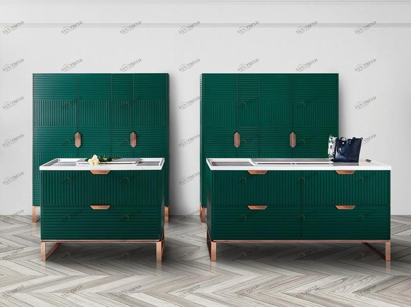 TM Italia Cucine Кухня с островом с ручками Miuccia sun-id-1400584