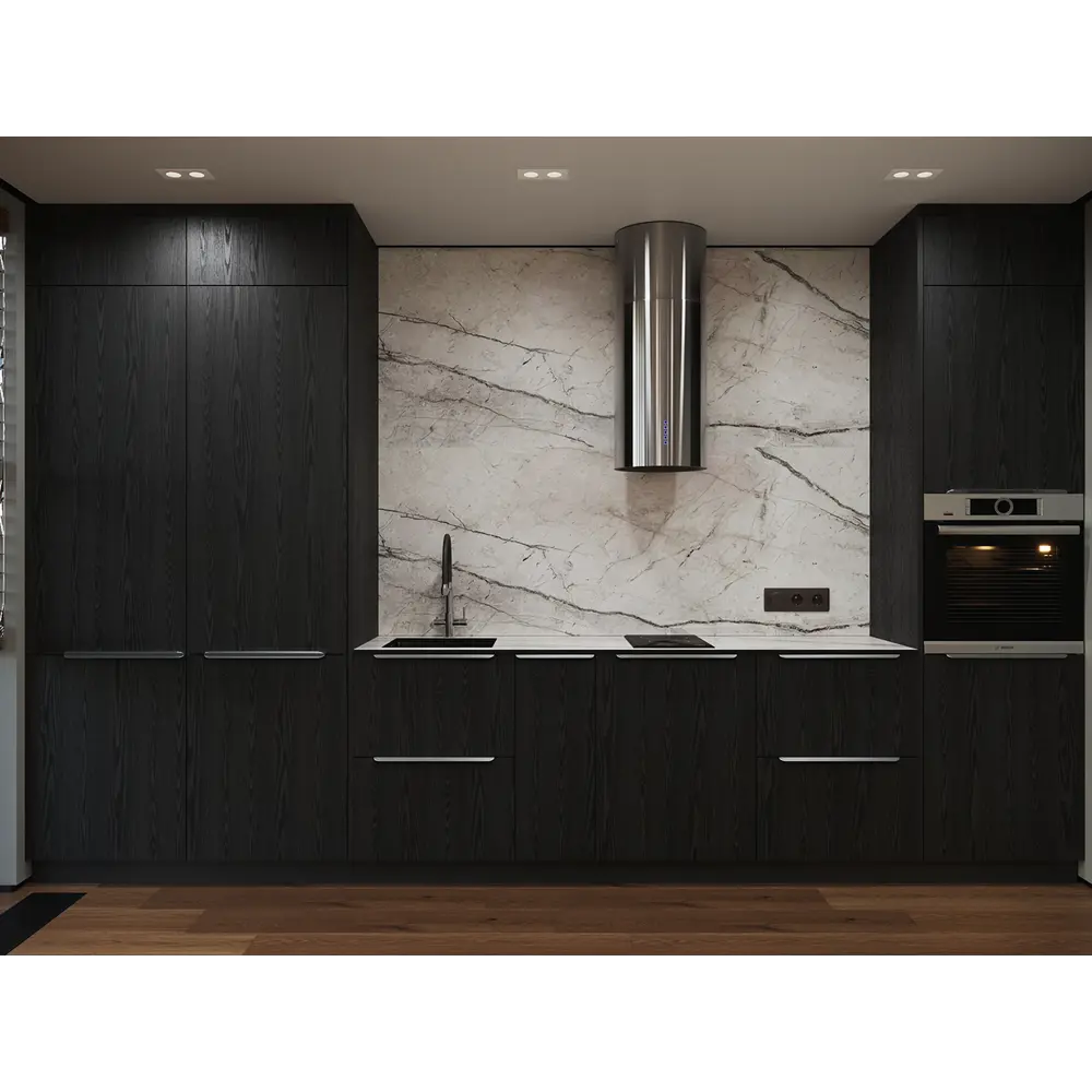 Konsensa Карниз Канск черный 200 см для современной кухни 89423398 STLM-1567445 - Вид №6