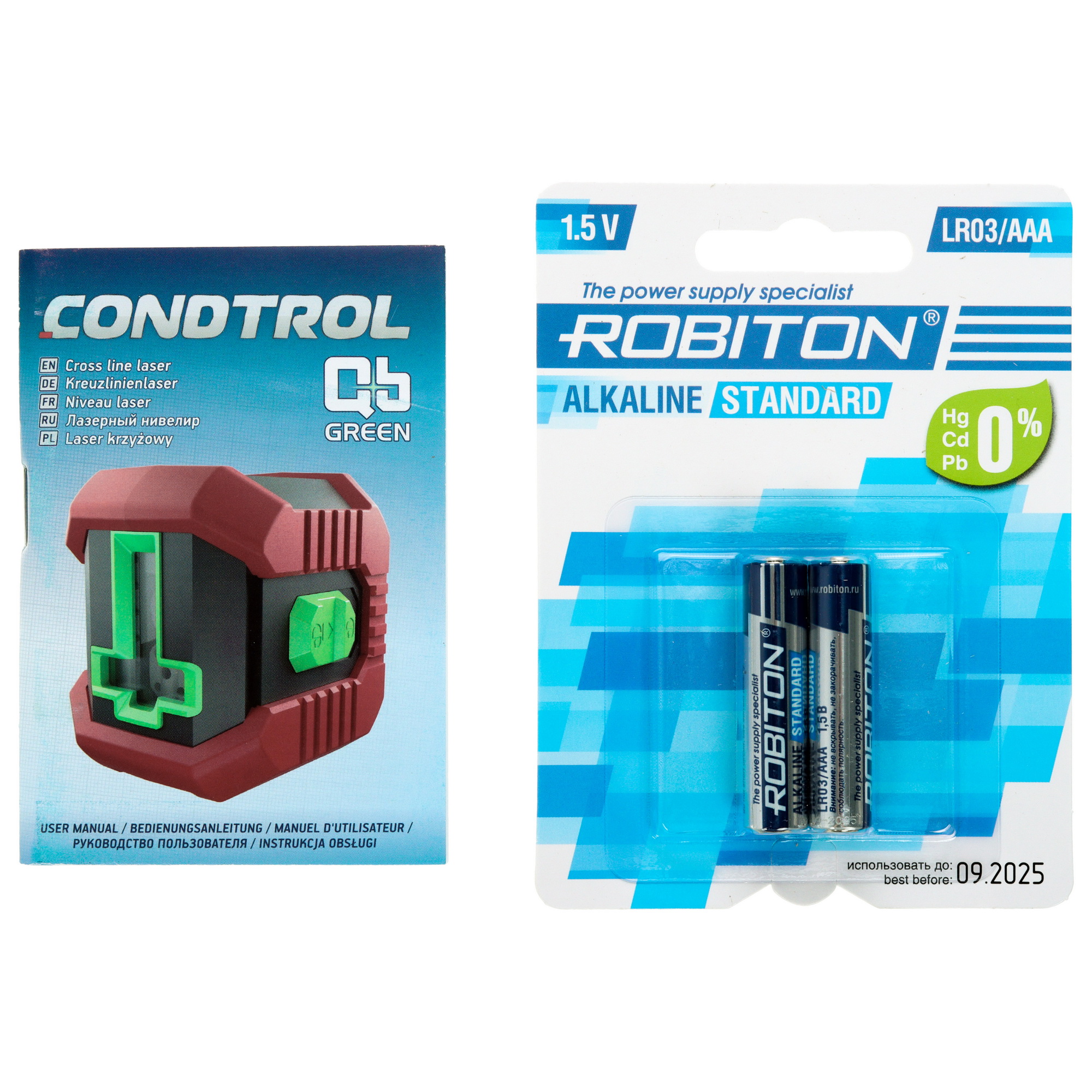 Лазерный нивелир Condtrol QB Green 8184850 STDN-0092873 - Вид №6