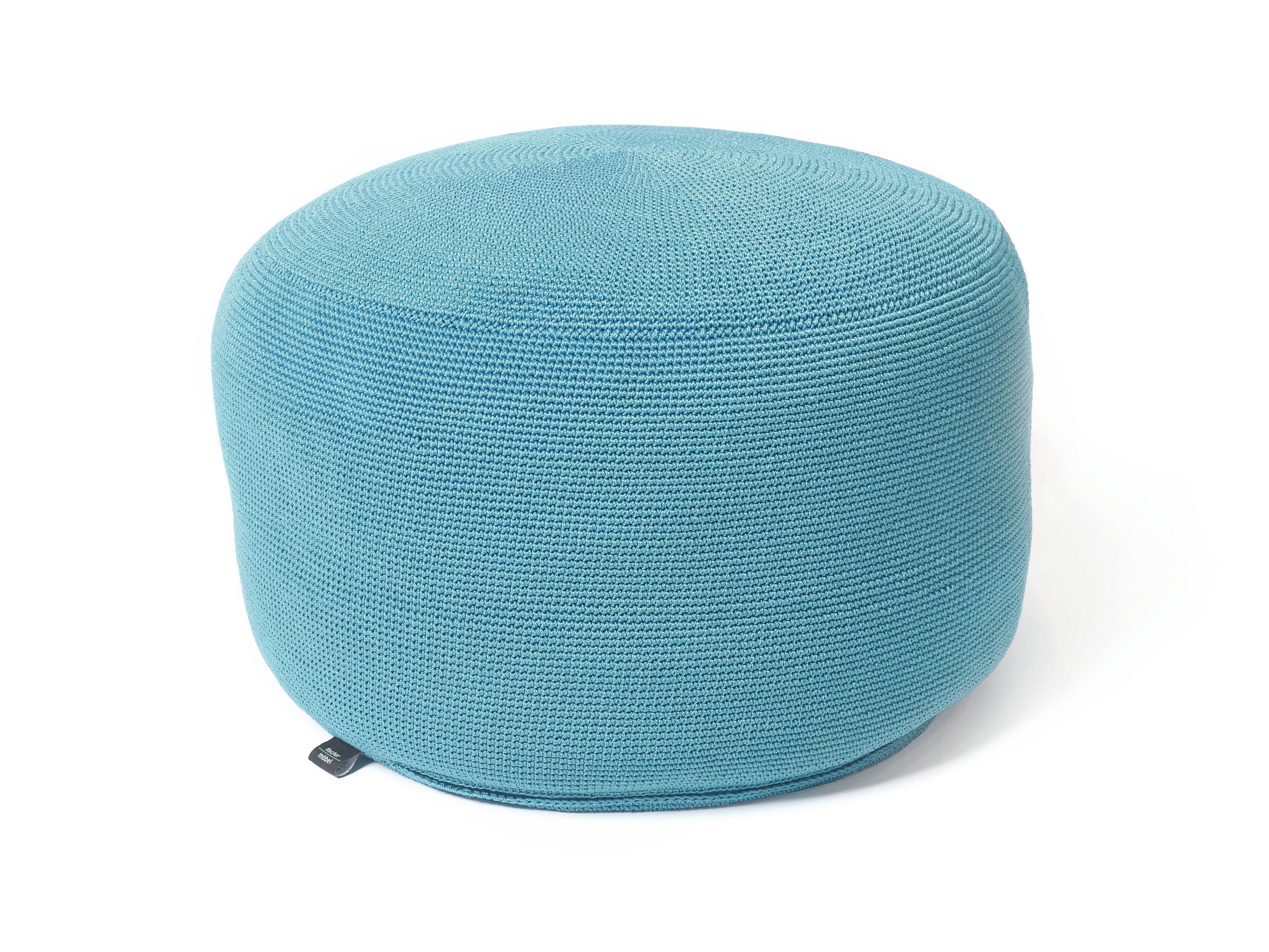 Круглый пуф из ткани FISCHER MÖBEL ARCH-00074616 - Вид №1