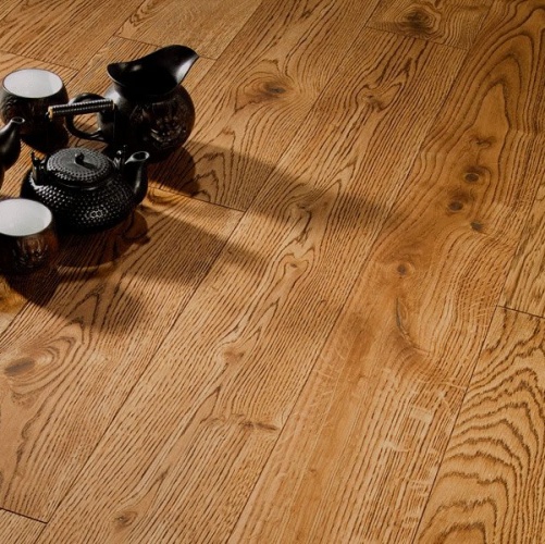 Массивная доска Coswick Кантри Альпийский 127мм Таверн Масло Дуб Рустик (Гладкая) 300…1845х127 мм 11034578 - Вид №4