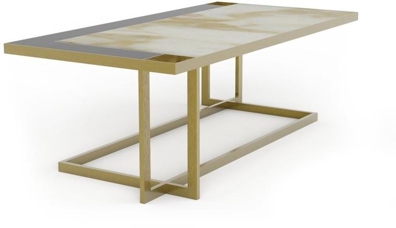 MARIONI Низкий прямоугольный журнальный столик Gary 02863 - Вид №4