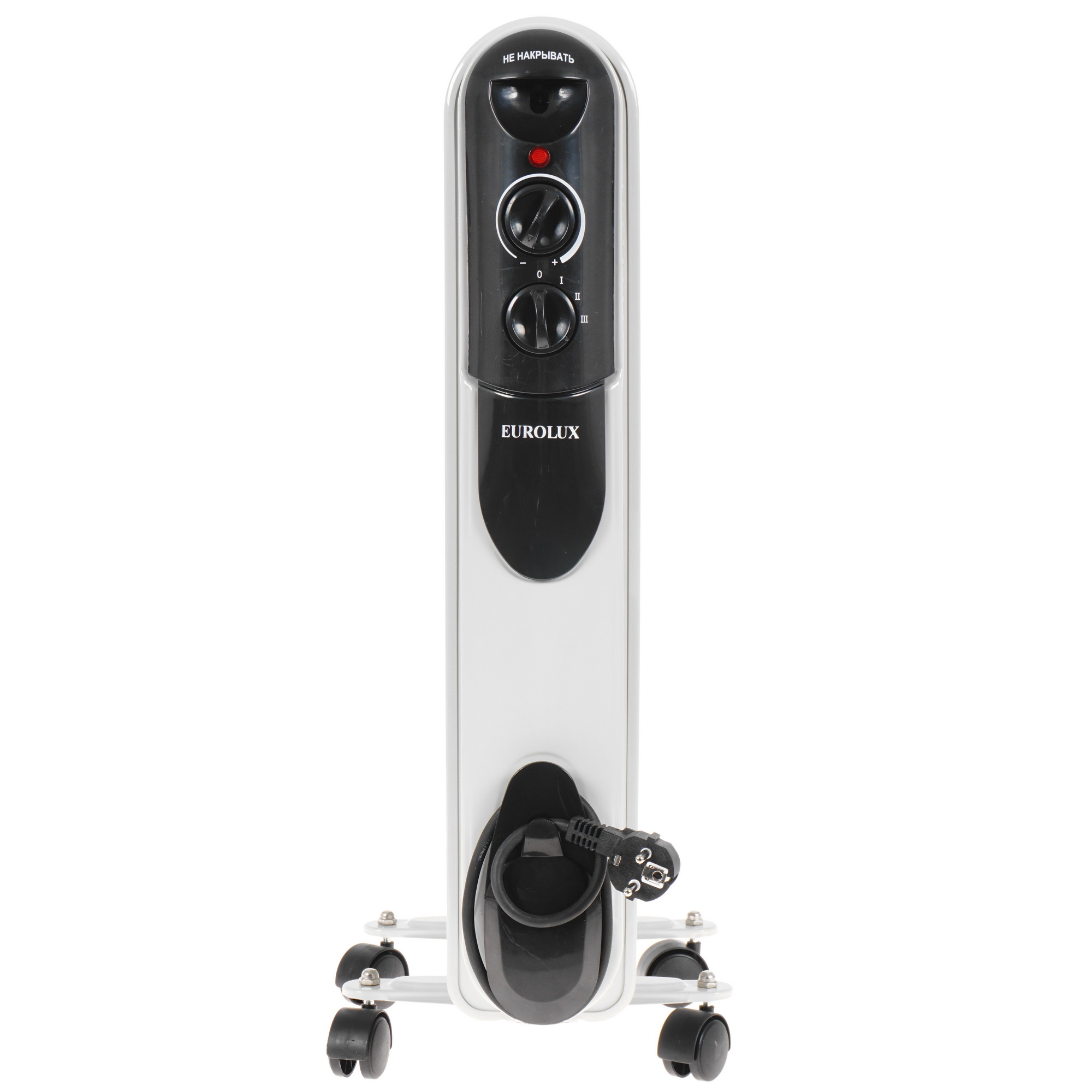 5347956 Масляный обогреватель Eurolux ОМПТ-EU-9Н белый STDN-0106645 - Вид №1