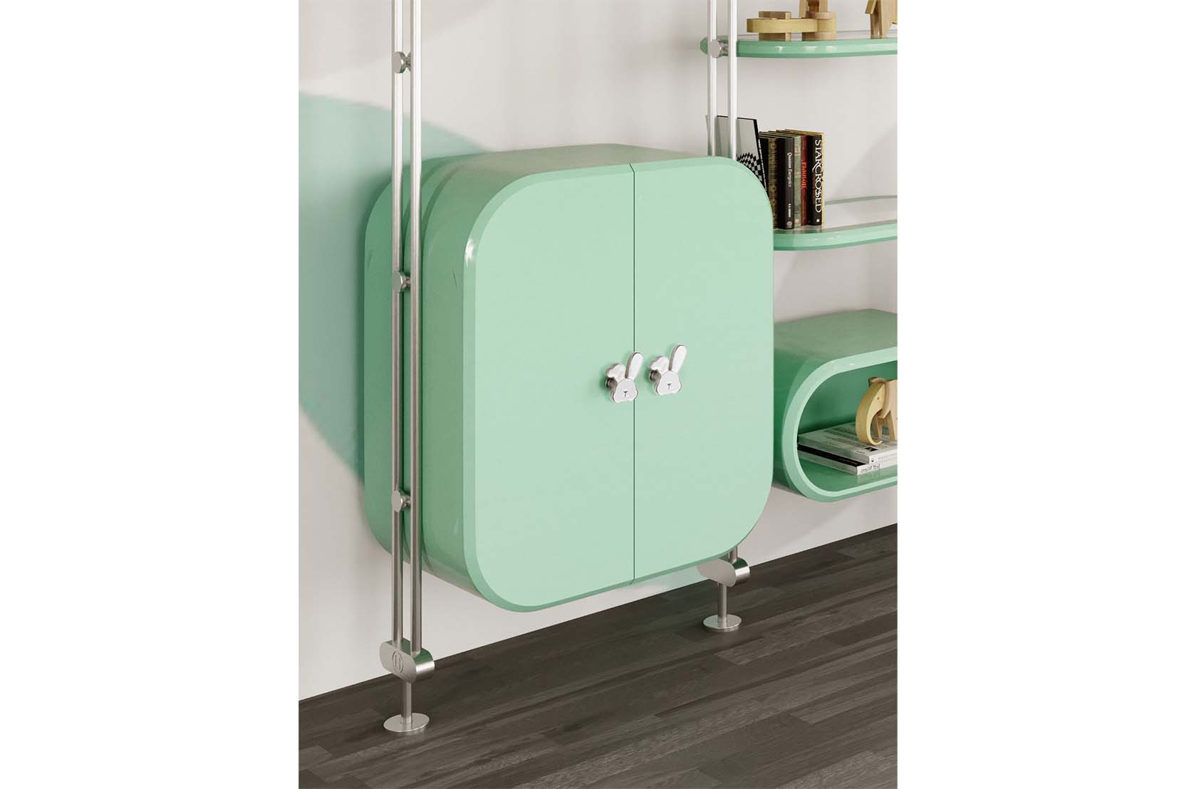 CIST372 Мебельные ручки Кролик Circu  - Вид №2